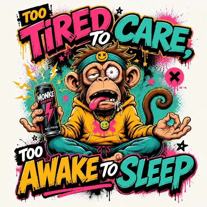 Savage Cartoon Quote Tshirt Tees