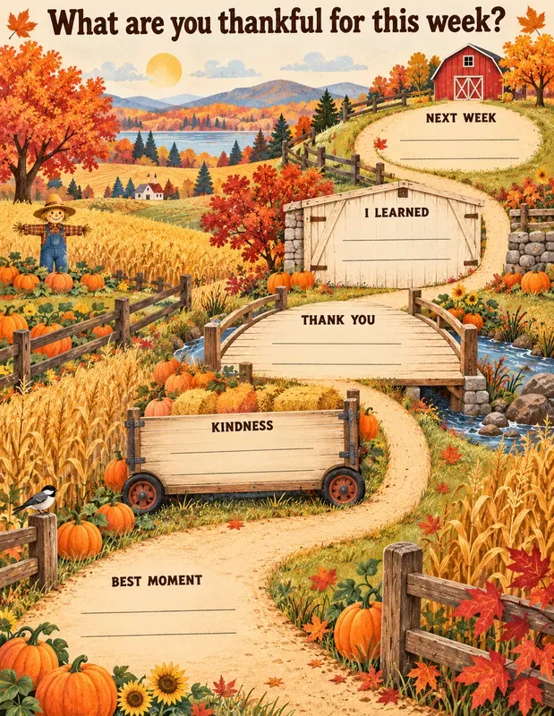 Family Thanksgiving Reflection Journeys
