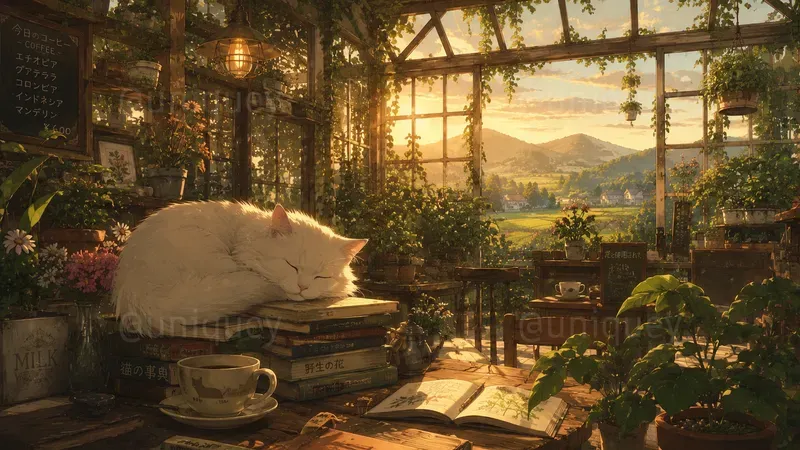 Atmospheric Lofi Anime Room Builders