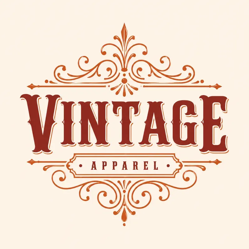 Vintage Ornamental Logo Generator