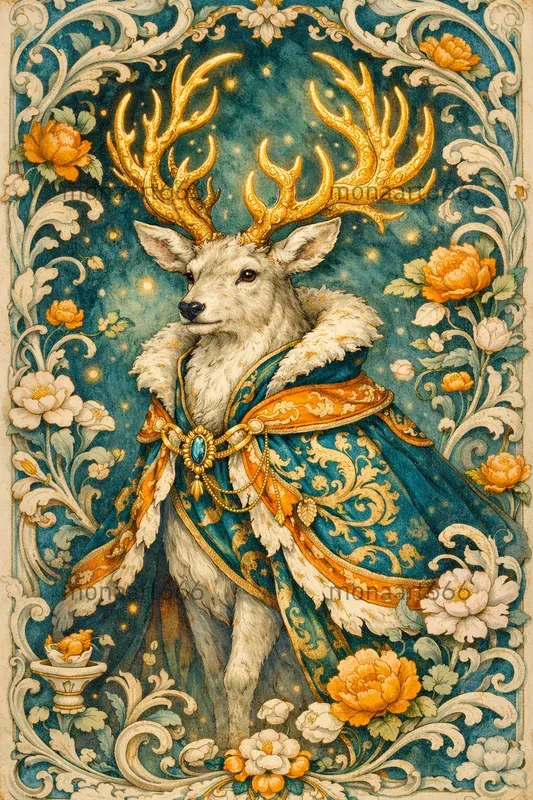 The Gilded Porcelain Oracles