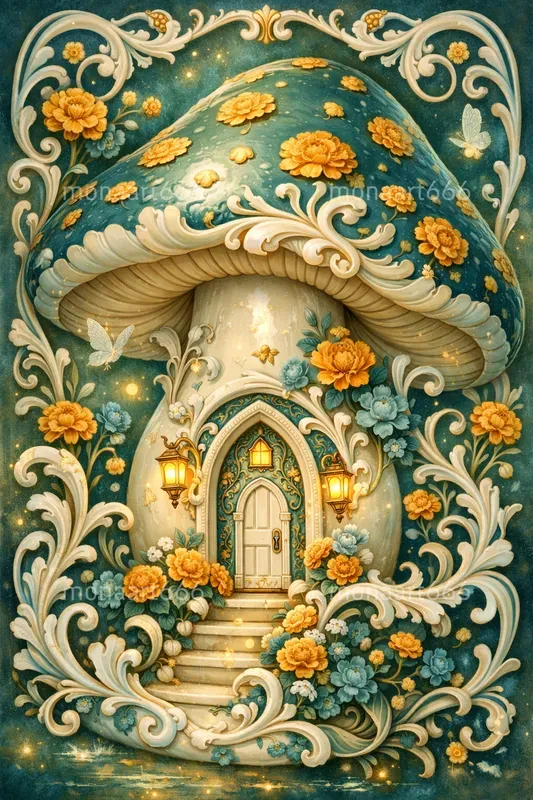 The Gilded Porcelain Oracles