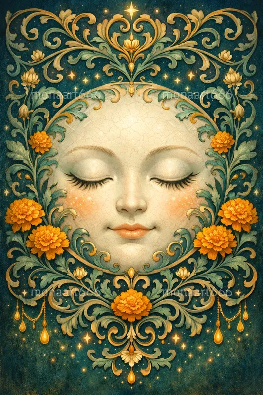 The Gilded Porcelain Oracles