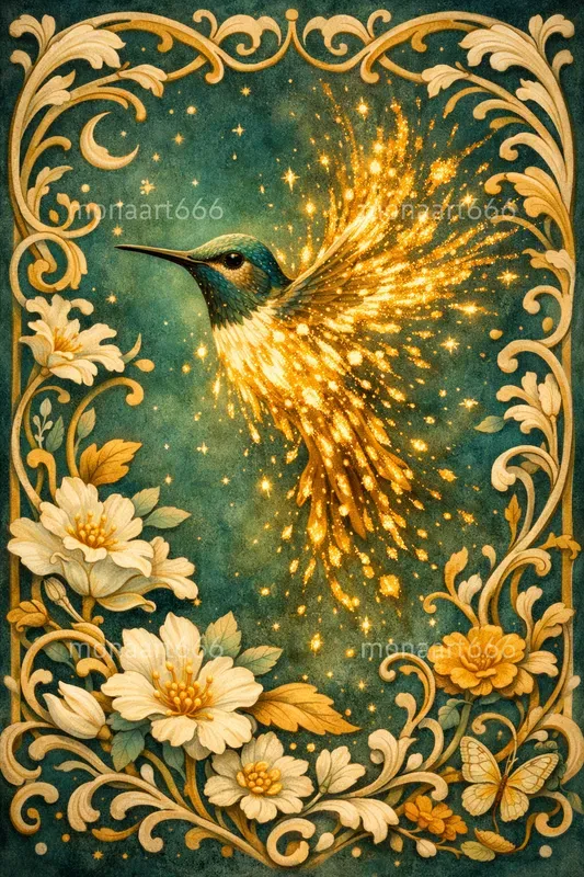 The Gilded Porcelain Oracles