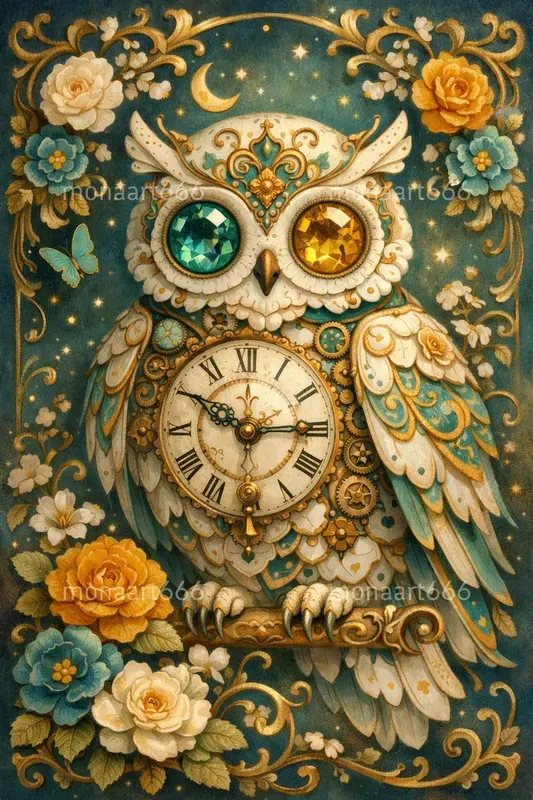 The Gilded Porcelain Oracles