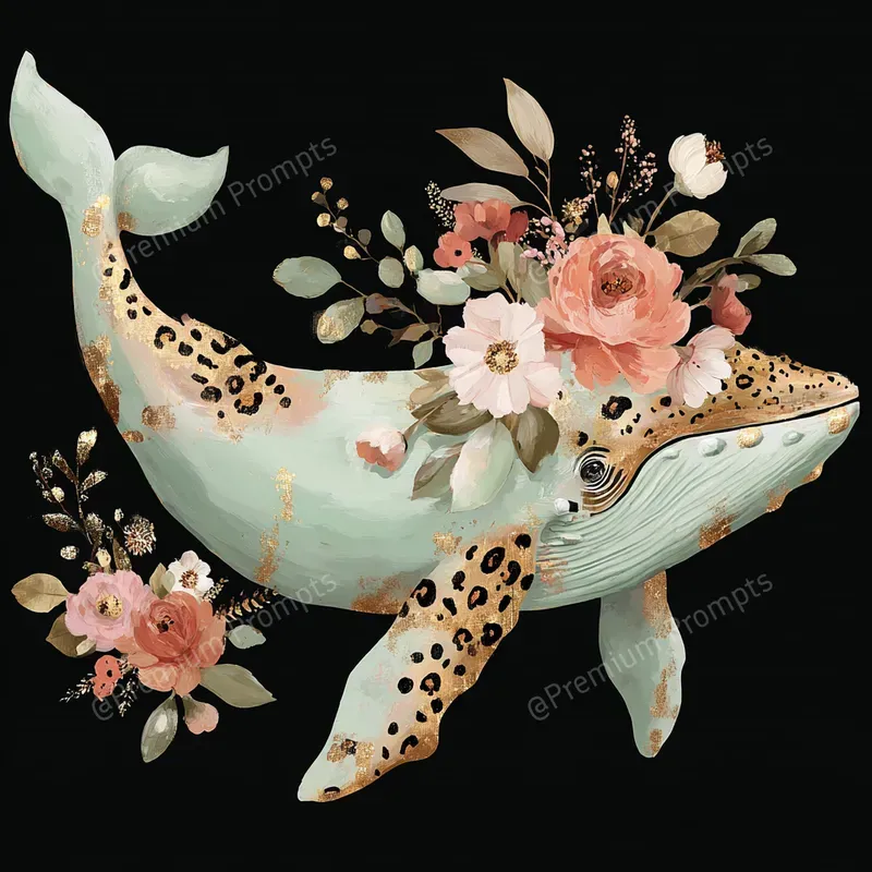 Magic Coral Reef Watercolor Cliparts