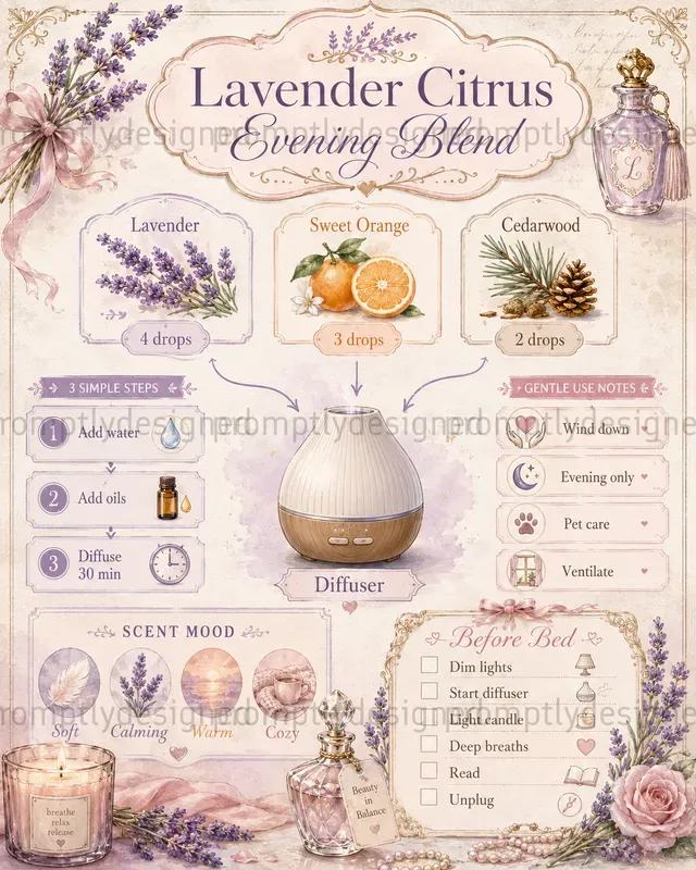 Aromatherapy Recipe Maps