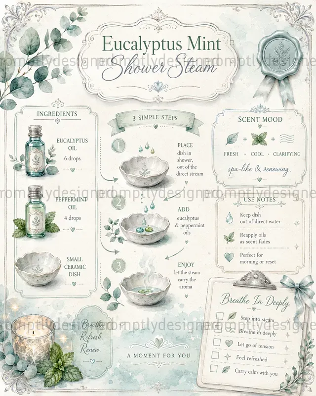 Aromatherapy Recipe Maps