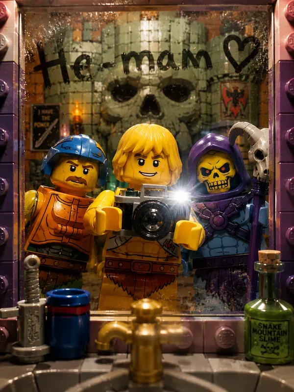 Lego Movie Universe Mirror Selfies