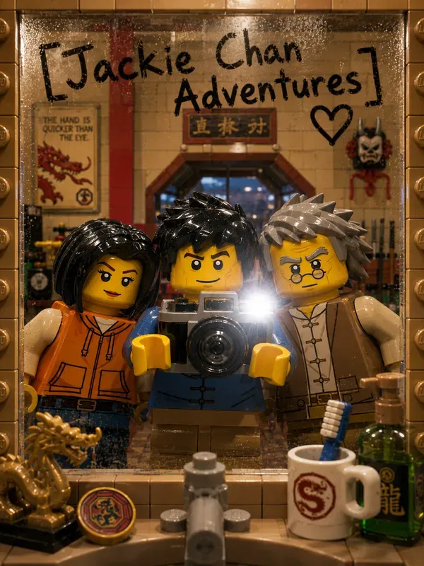 Lego Movie Universe Mirror Selfies