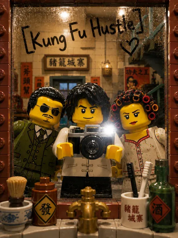 Lego Movie Universe Mirror Selfies