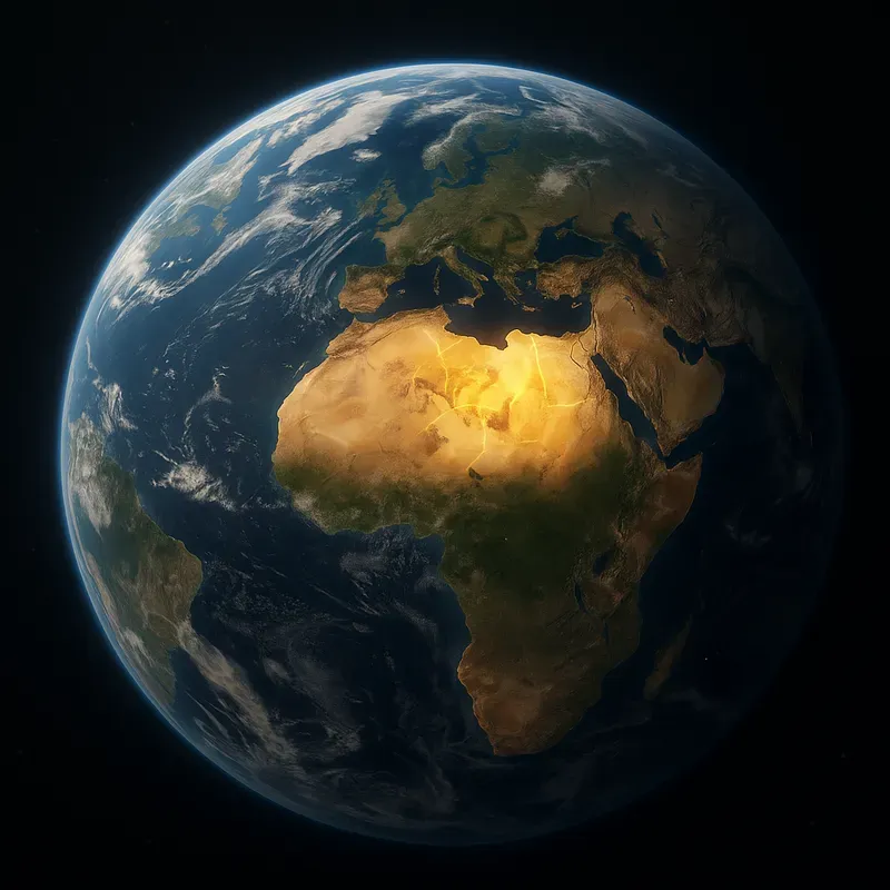 3D Globes With Countries Highlighted