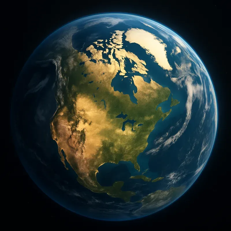 3D Globes With Countries Highlighted