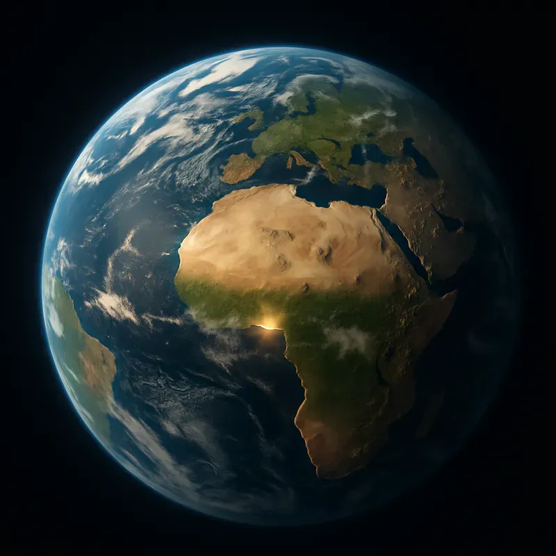 3D Globes With Countries Highlighted