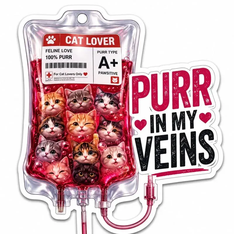 Iv Blood Bag Stickers