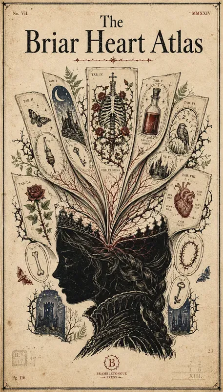 Anatomical Fairytale Book Cover Posters