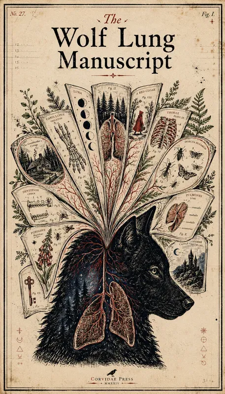 Anatomical Fairytale Book Cover Posters