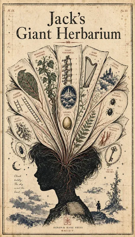 Anatomical Fairytale Book Cover Posters