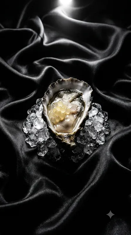 Monochrome Satin Minimalist Food Stages