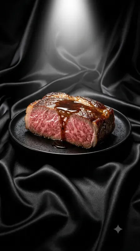 Monochrome Satin Minimalist Food Stages