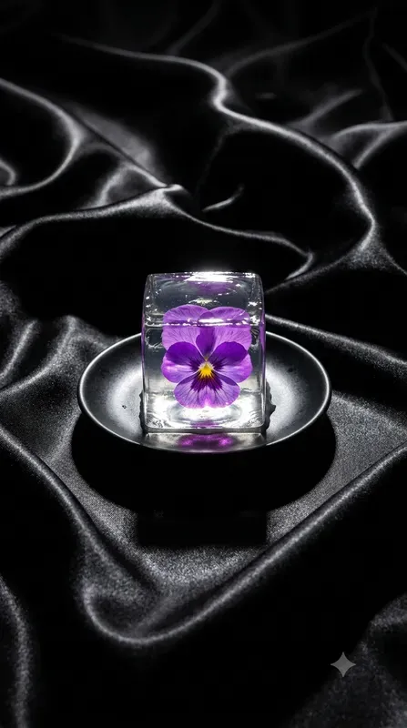 Monochrome Satin Minimalist Food Stages