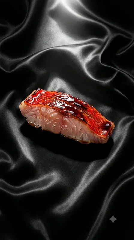 Monochrome Satin Minimalist Food Stages
