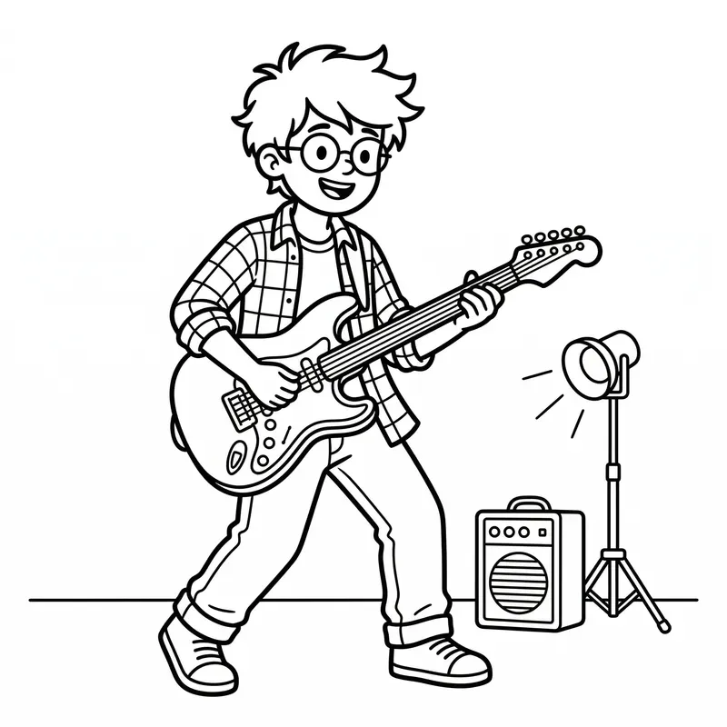 Vector Coloring Page Generator
