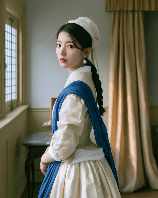 Your Photos As Vermeer Portraits