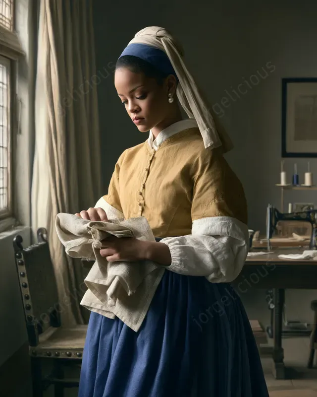 Your Photos As Vermeer Portraits