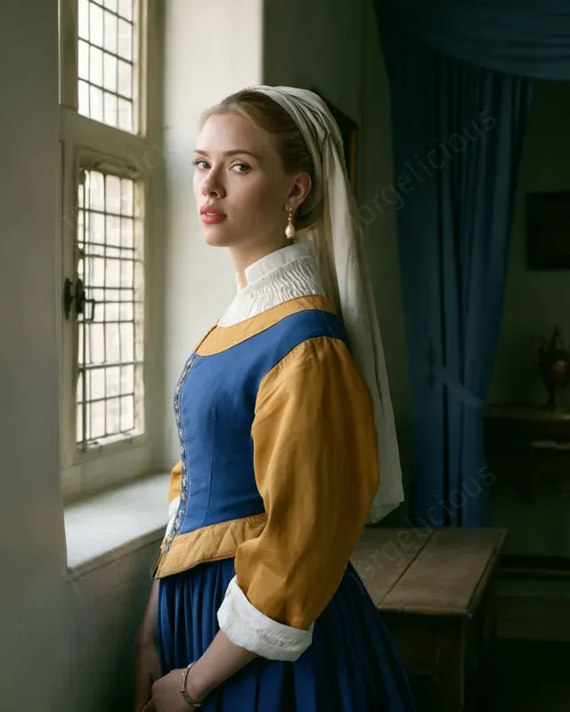 Your Photos As Vermeer Portraits