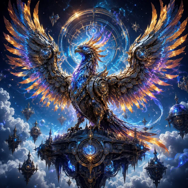 Celestial Floating Worlds