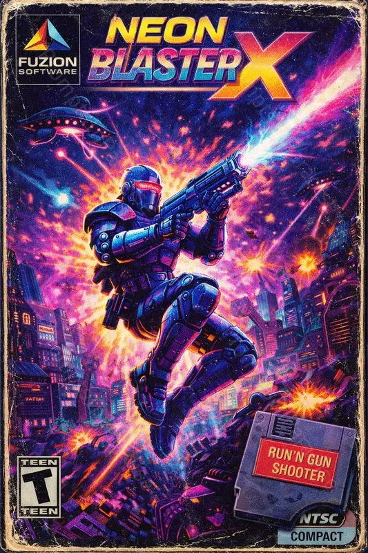 Retro Game Box Art Generator