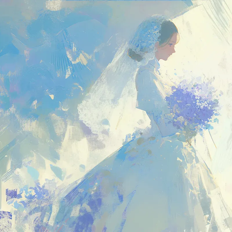Dreamlike Wedding Illustrations
