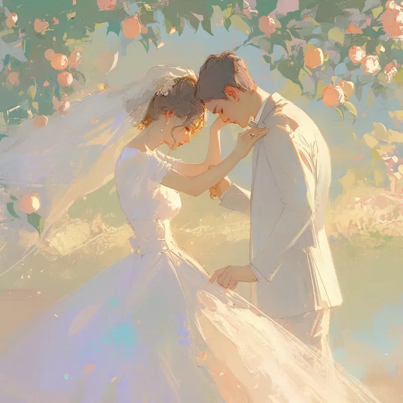 Dreamlike Wedding Illustrations