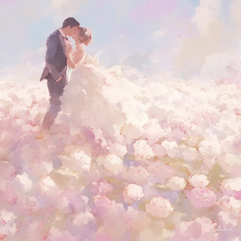 Dreamlike Wedding Illustrations