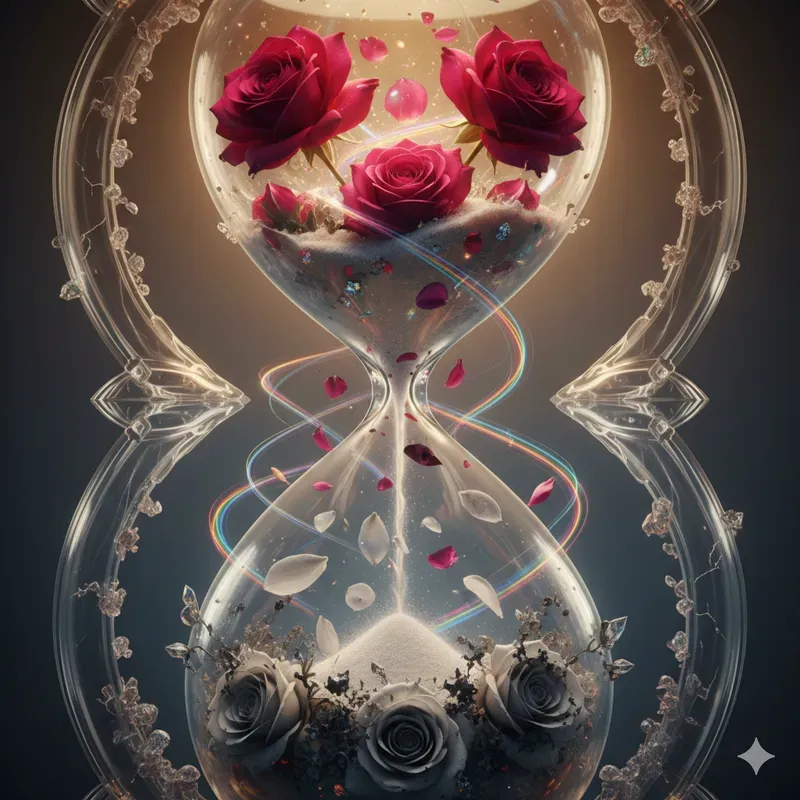 Holographic Entropy Hourglasses