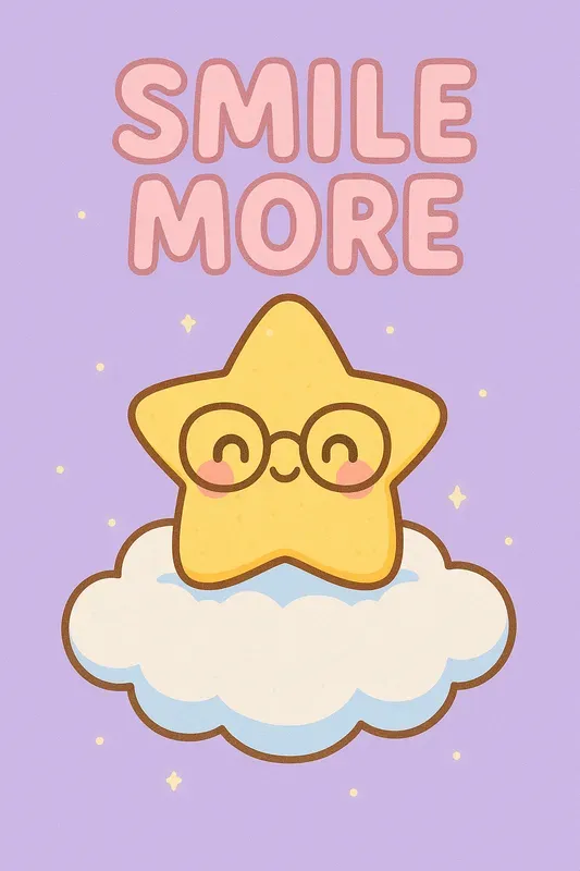 Kawaii Motivational Character Posters