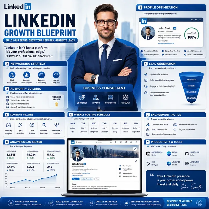 Social Media Strategy Infographics