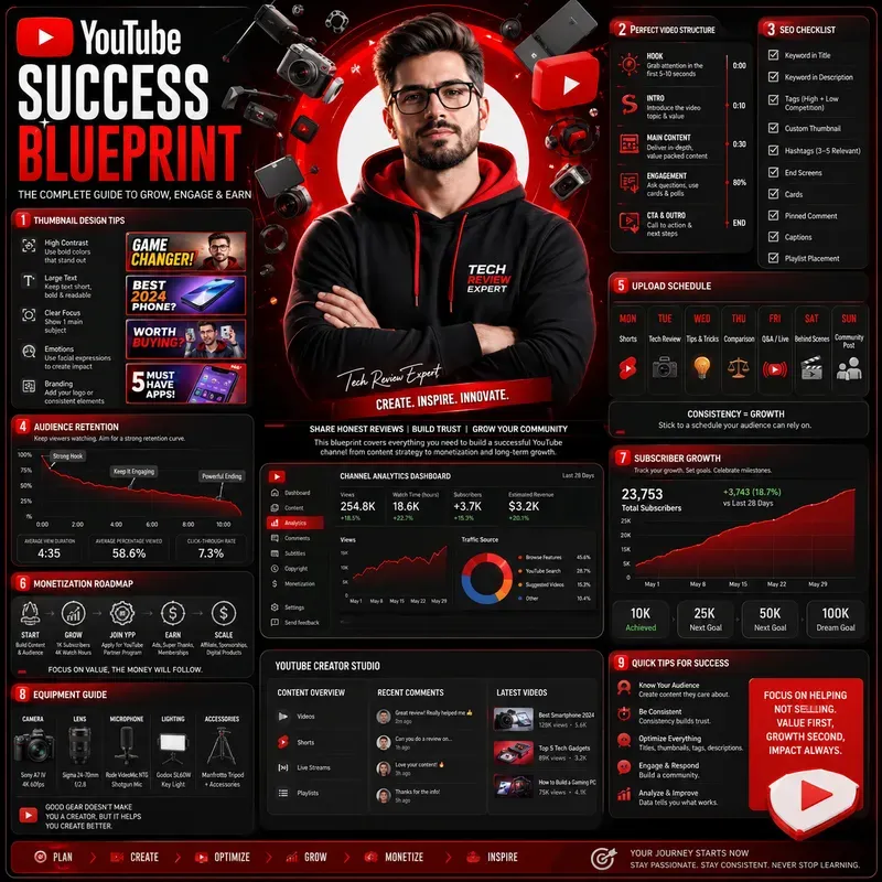 Social Media Strategy Infographics