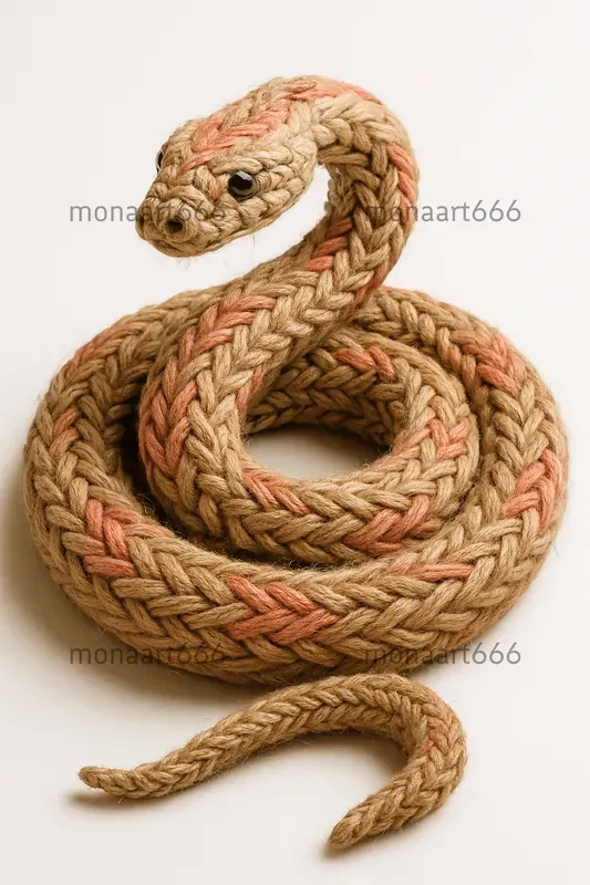 Rustic Rope Art Sculptures