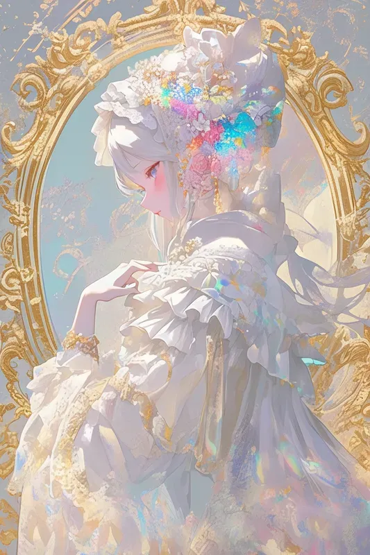 Rococo Anime Filigree Frames
