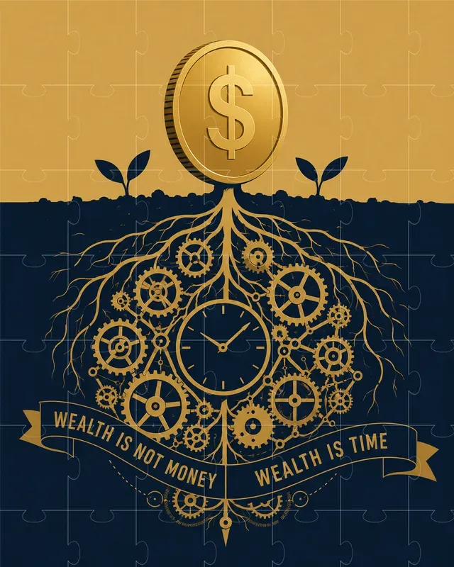 Financial Alchemy Minimal Vector Art