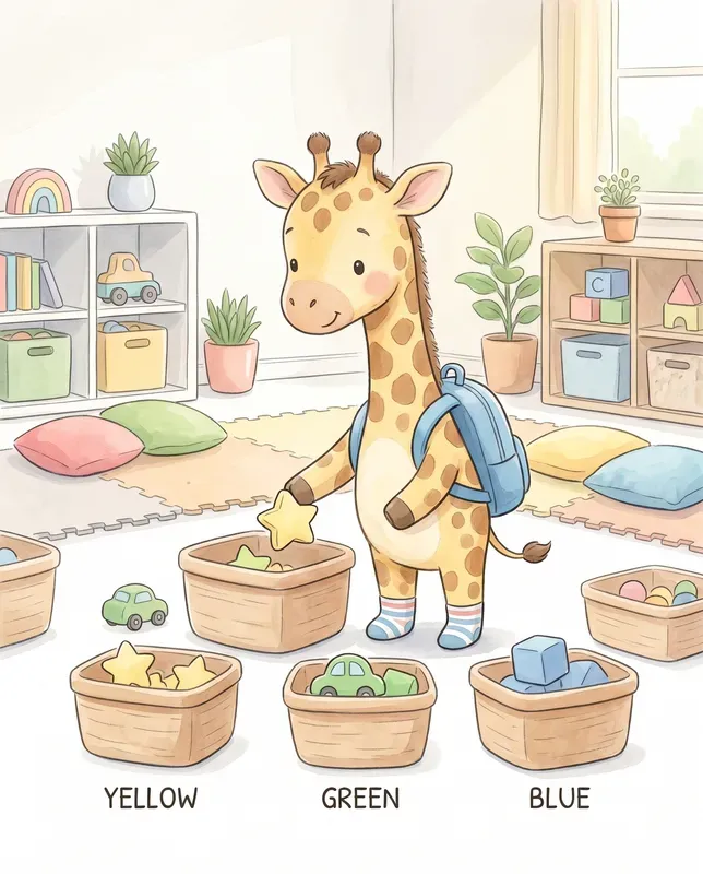 Preschool Learning Scene Generator