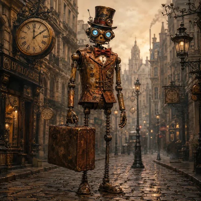 Rustbound Robot Wanderers
