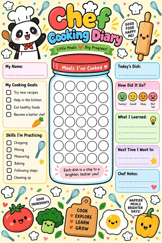 Kids Educational Tracker Printables