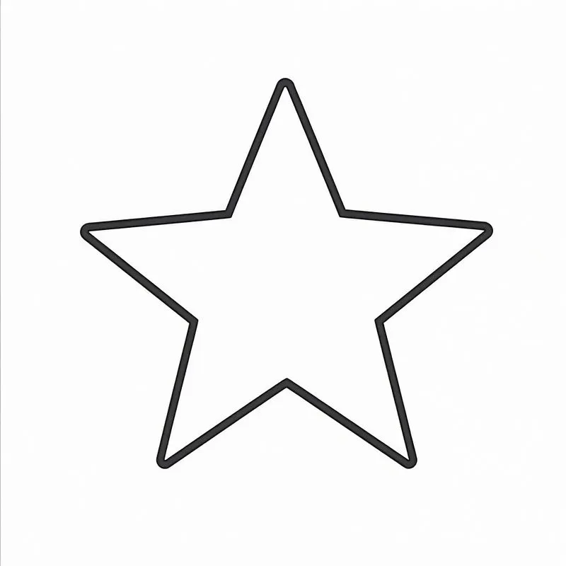 Simple Kids Coloring Page Outlines
