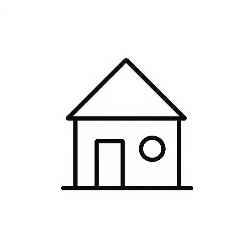 Simple Kids Coloring Page Outlines