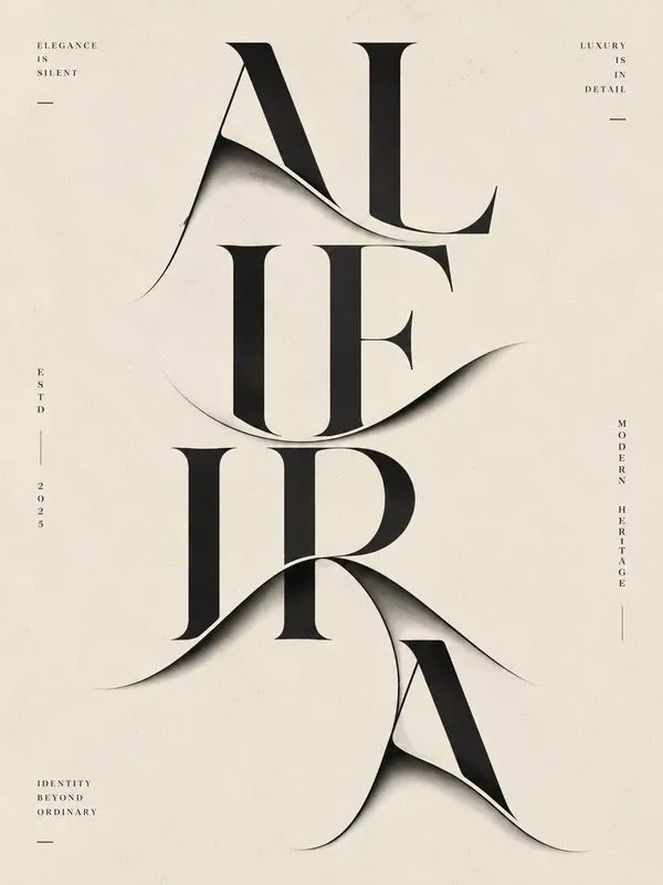Minimal Typography Posters