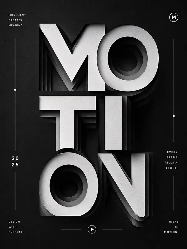 Minimal Typography Posters