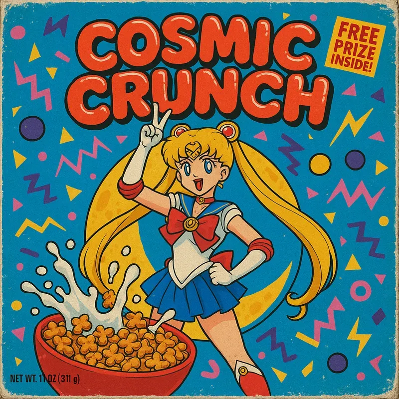Anime Cereal Boxes